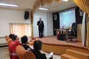 کلاس آموزشی پیشگیری از بیماری هاری و جلوگیری از گزش برای پرسنل سازمان آتش نشانی