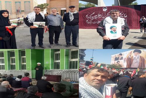 حضور پرسنل پژوهشکده شمال انستیتو پاستور ایران در بدرقه آقای شهید ایران